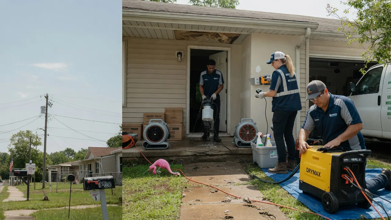 Storm Damage Water Removal in Rockvale, TN near me